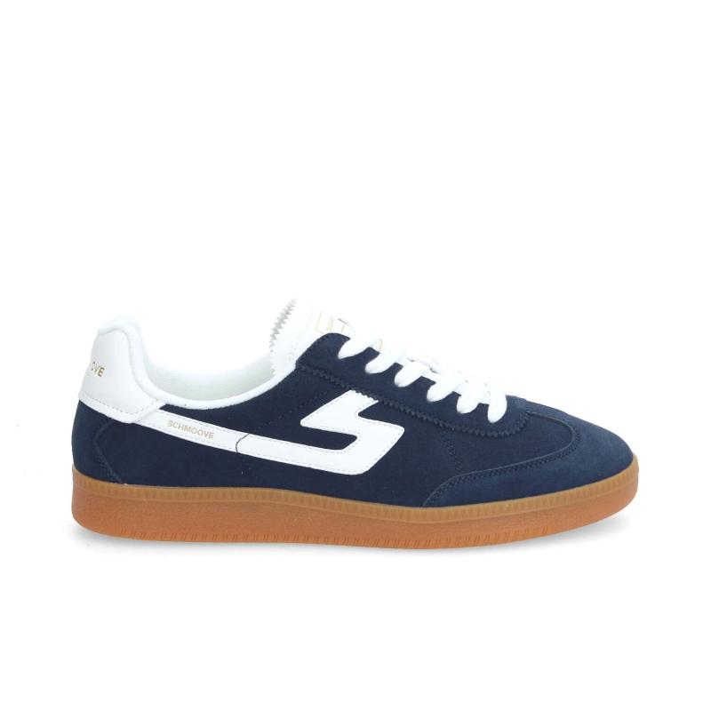 SHEFFIELD JOGGER M - SUEDE/NAPPA - NAVY/WHITE